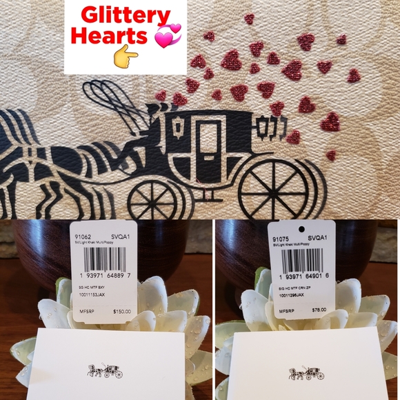 *SALE - last set!* NEW Coach Cosmetic & Wristlet - Picture 2 of 7